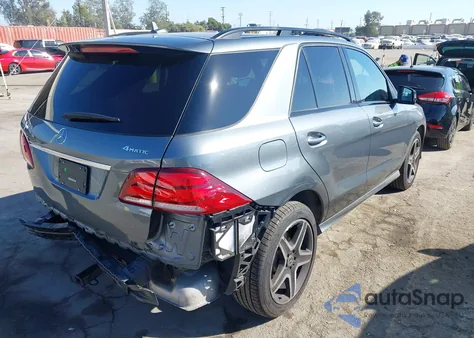 2018 Mercedes-Benz Gle 350 4Matic из США, поврежденный, VIN 4JGDA5HB6JB093397